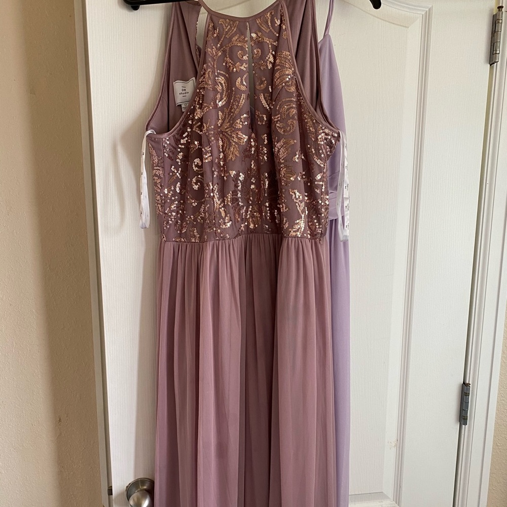 David’s bridal bridesmaid dress
